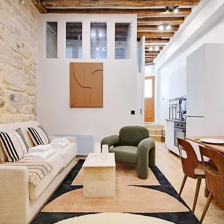 Les Halles - Grands Boulevards Stylish 2br - 6p Parigi