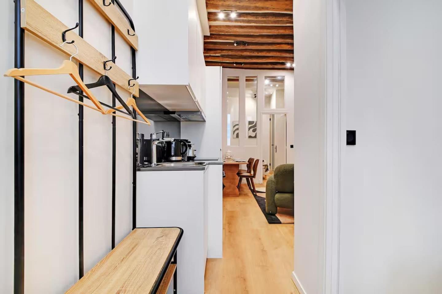 Les Halles - Grands Boulevards Stylish 2br - 6p Appartamento *